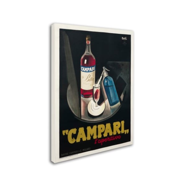 Vintage Apple Collection 'Campari Laperitiv Nizzoli' Canvas Art,14x19